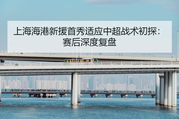 上海海港新援首秀适应中超战术初探：赛后深度复盘